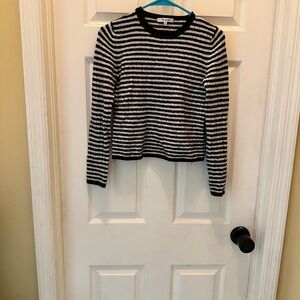 Madewell Striped Black and White Women's Sweater